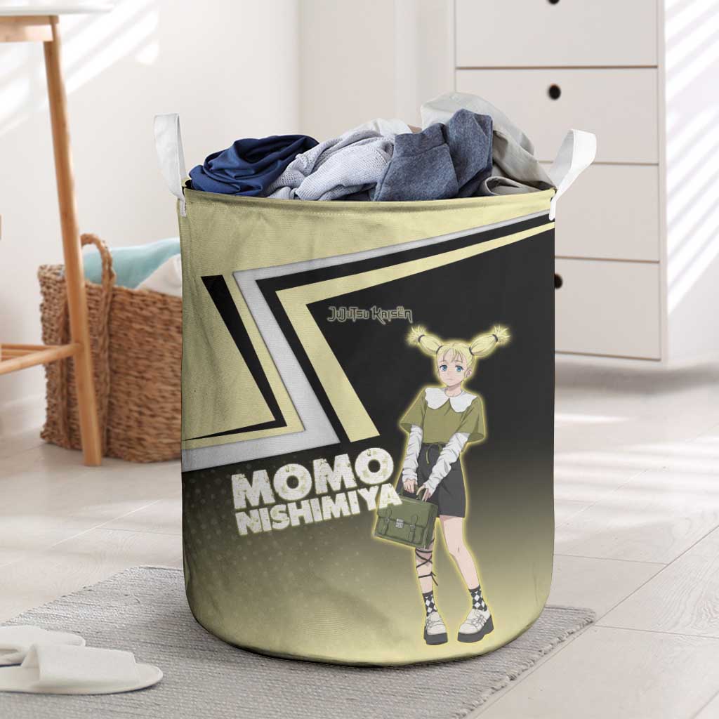 Momo Nishimiya Laundry Basket Soft Pastel Anime Style
