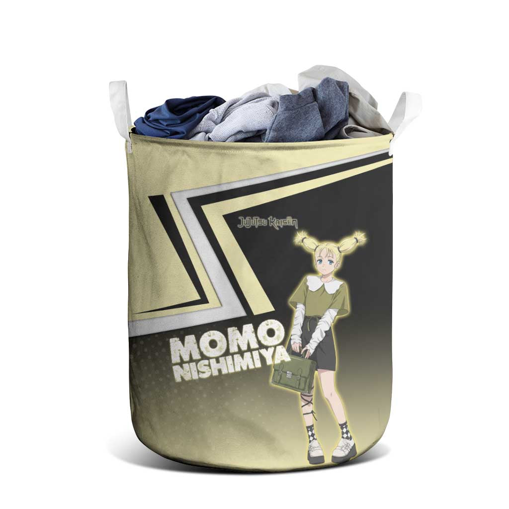 Momo Nishimiya Laundry Basket Soft Pastel Anime Style