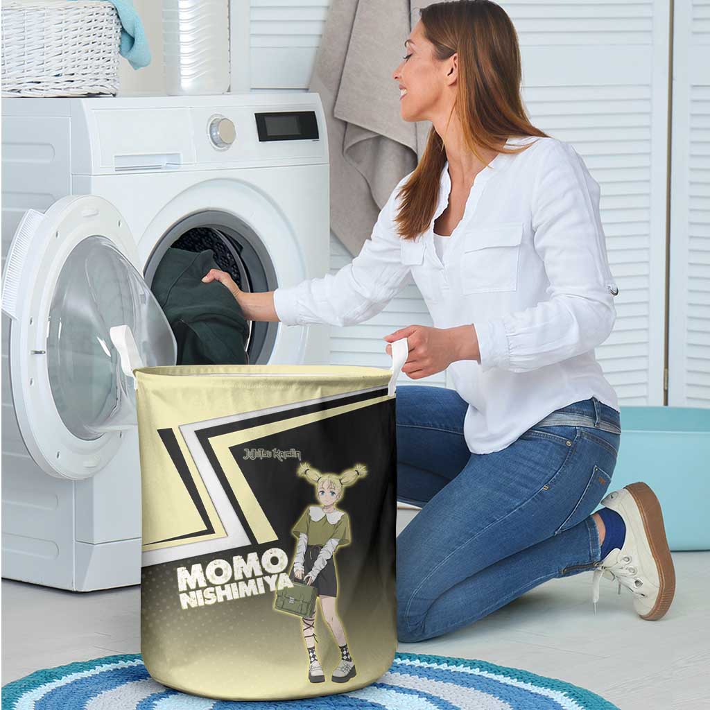Momo Nishimiya Laundry Basket Soft Pastel Anime Style