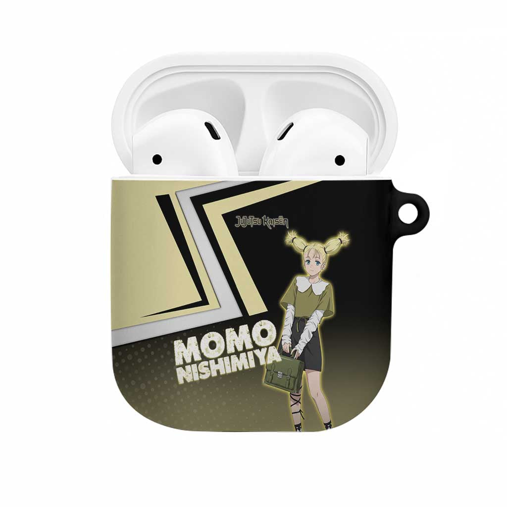 Momo Nishimiya AirPods Case Soft Pastel Anime Style