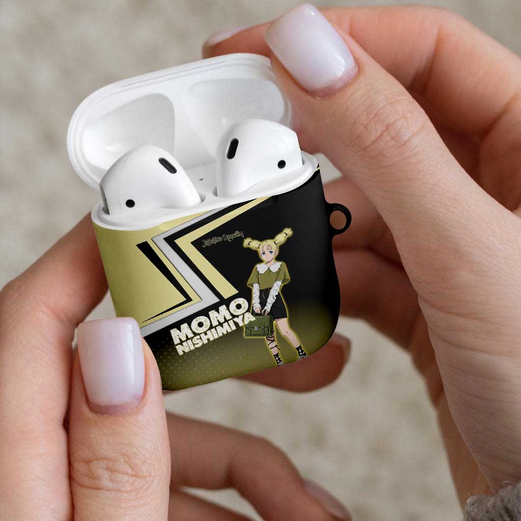 Momo Nishimiya AirPods Case Soft Pastel Anime Style