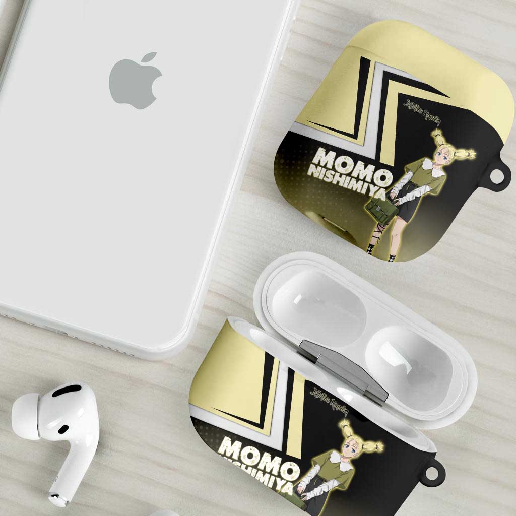 Momo Nishimiya AirPods Case Soft Pastel Anime Style