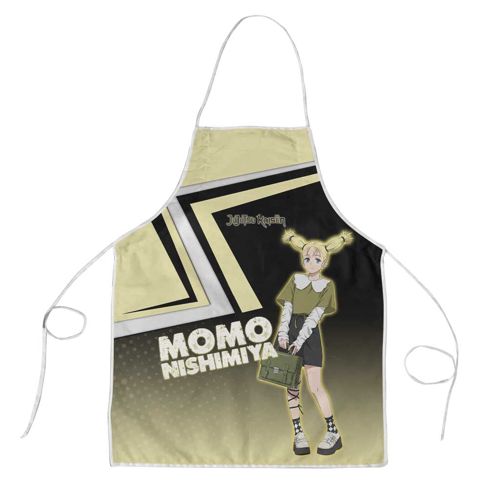 Momo Nishimiya Apron Soft Pastel Anime Style