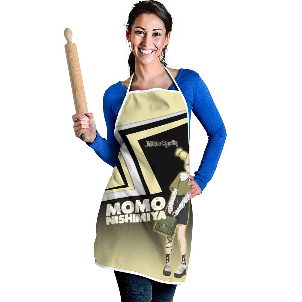 Momo Nishimiya Apron Soft Pastel Anime Style