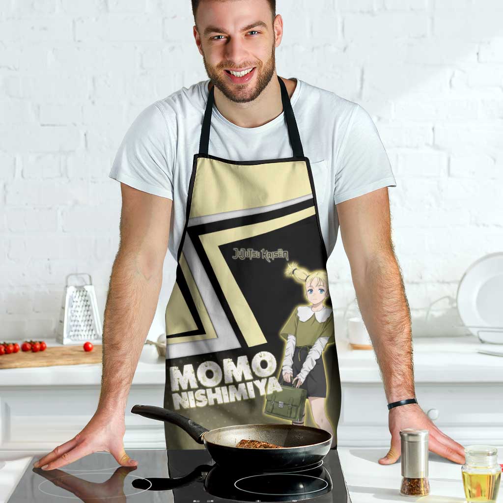 Momo Nishimiya Apron Soft Pastel Anime Style