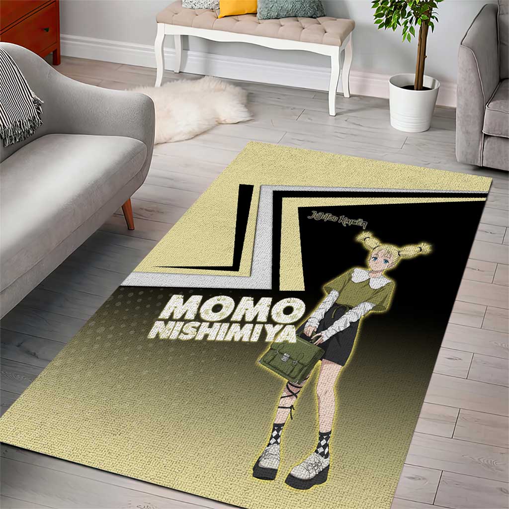 Momo Nishimiya Area Rug Soft Pastel Anime Style