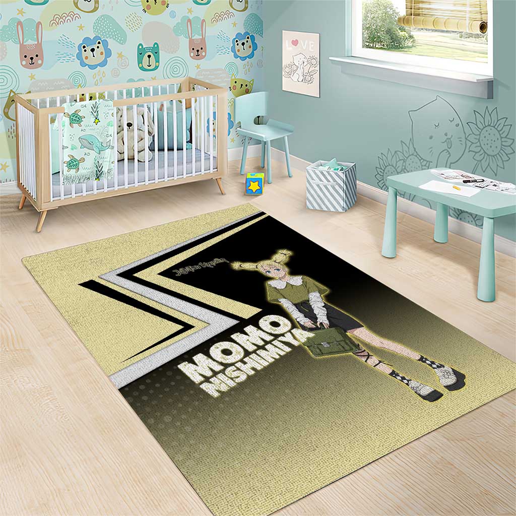 Momo Nishimiya Area Rug Soft Pastel Anime Style