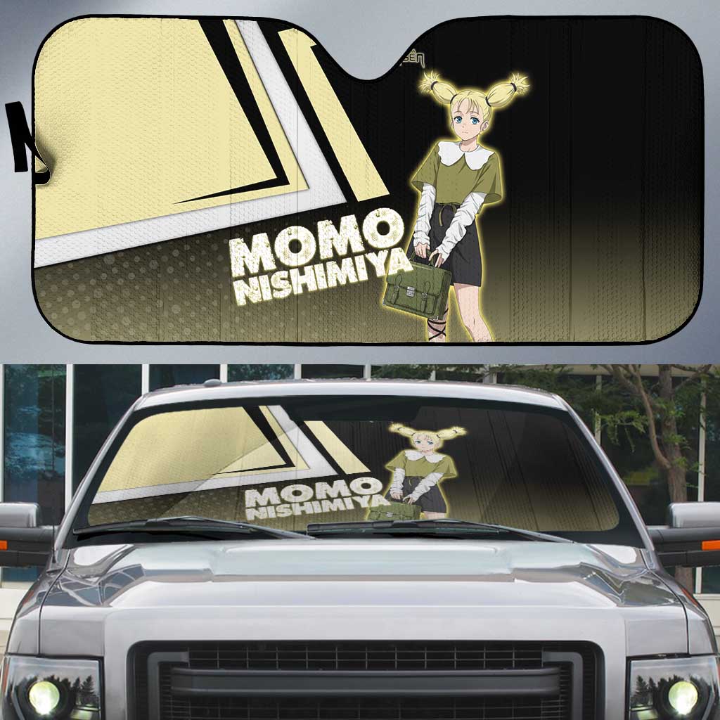 Momo Nishimiya Auto Sun Shade Soft Pastel Anime Style
