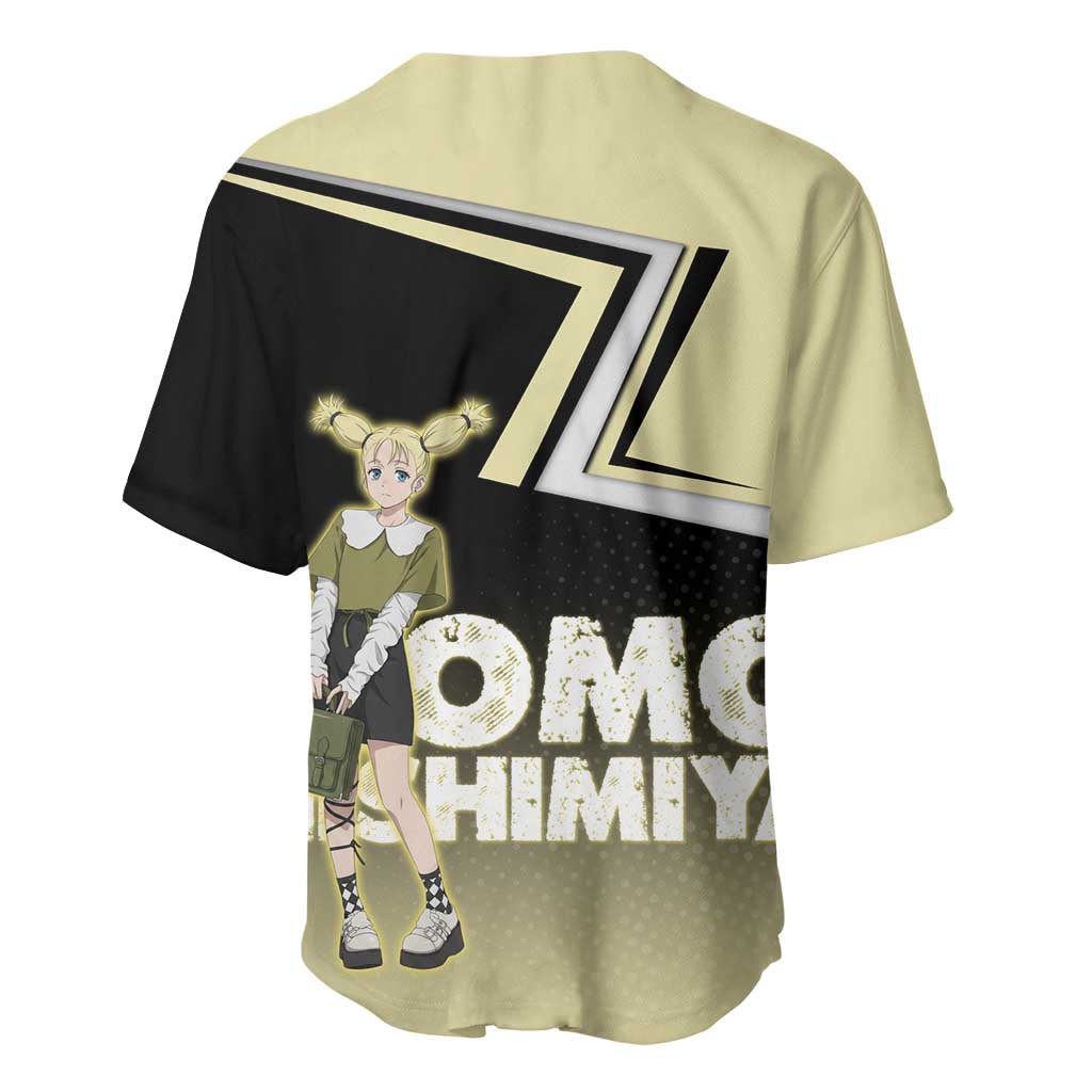 Momo Nishimiya Baseball Jersey Soft Pastel Anime Style