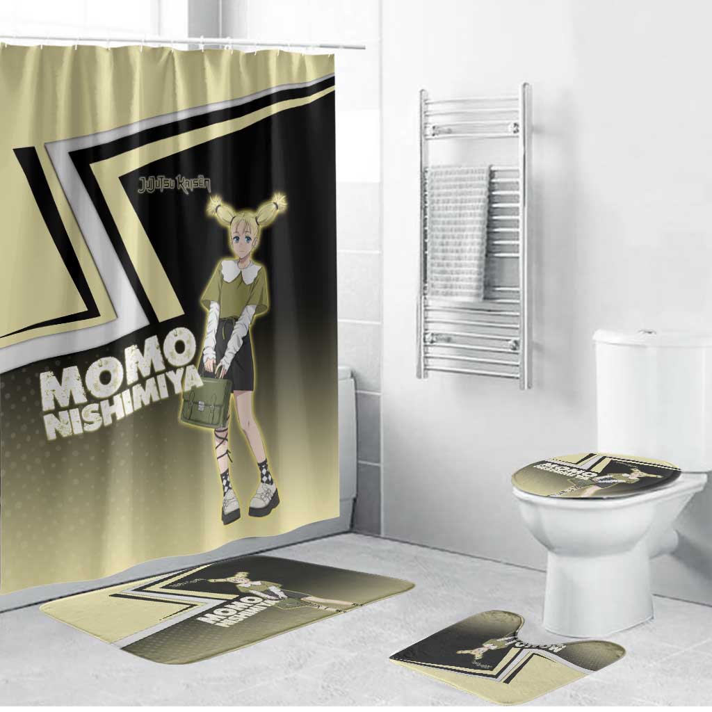 Momo Nishimiya Bathroom Set Soft Pastel Anime Style