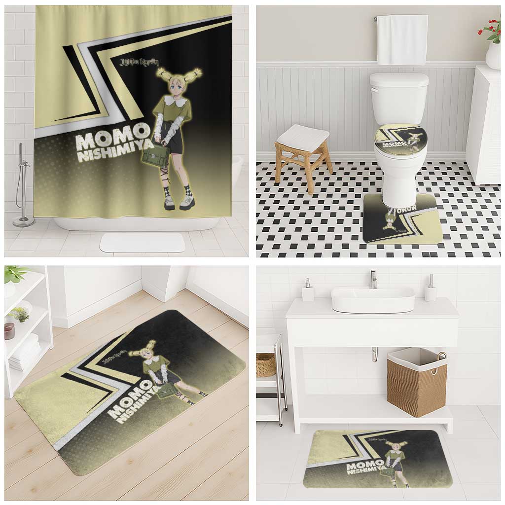 Momo Nishimiya Bathroom Set Soft Pastel Anime Style