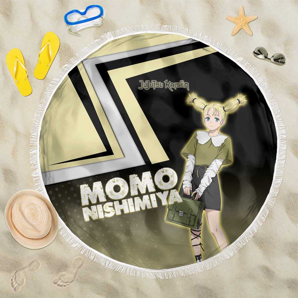 Momo Nishimiya Beach Blanket Soft Pastel Anime Style