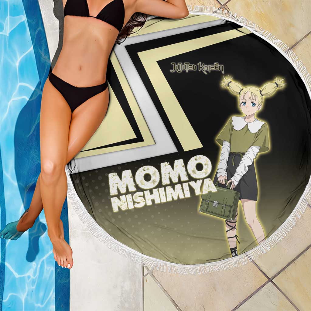 Momo Nishimiya Beach Blanket Soft Pastel Anime Style