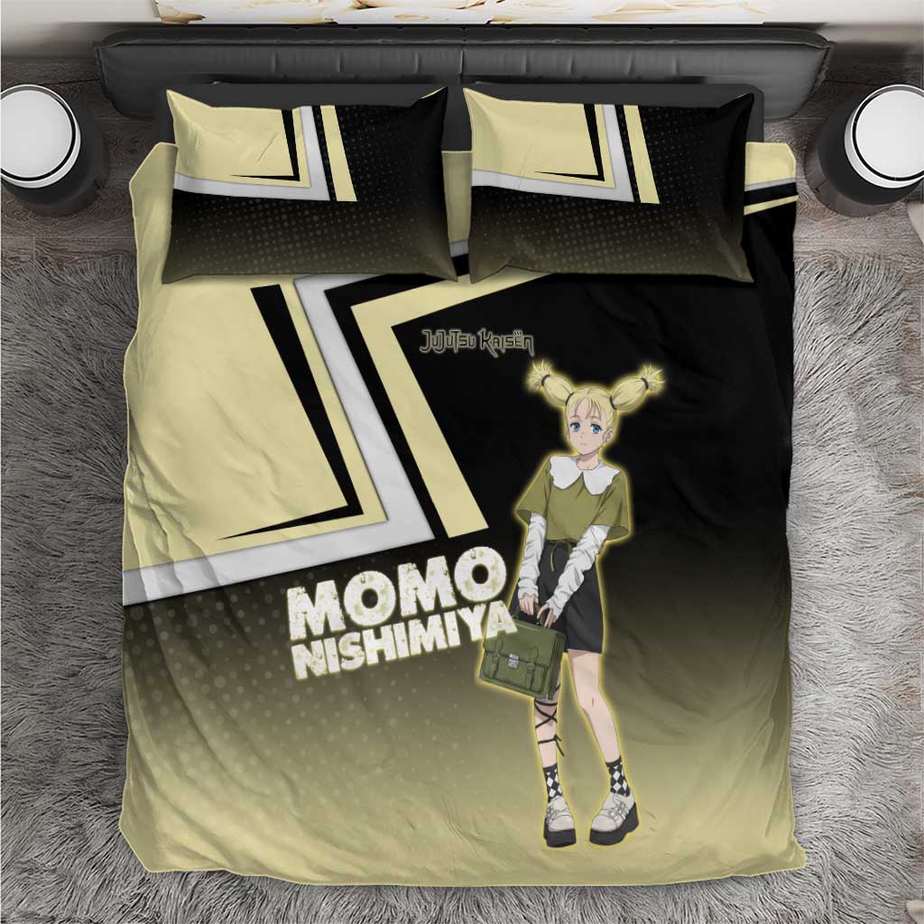 Momo Nishimiya Bedding Set Soft Pastel Anime Style