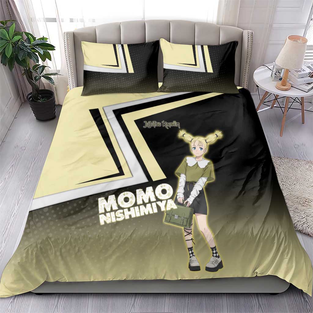 Momo Nishimiya Bedding Set Soft Pastel Anime Style