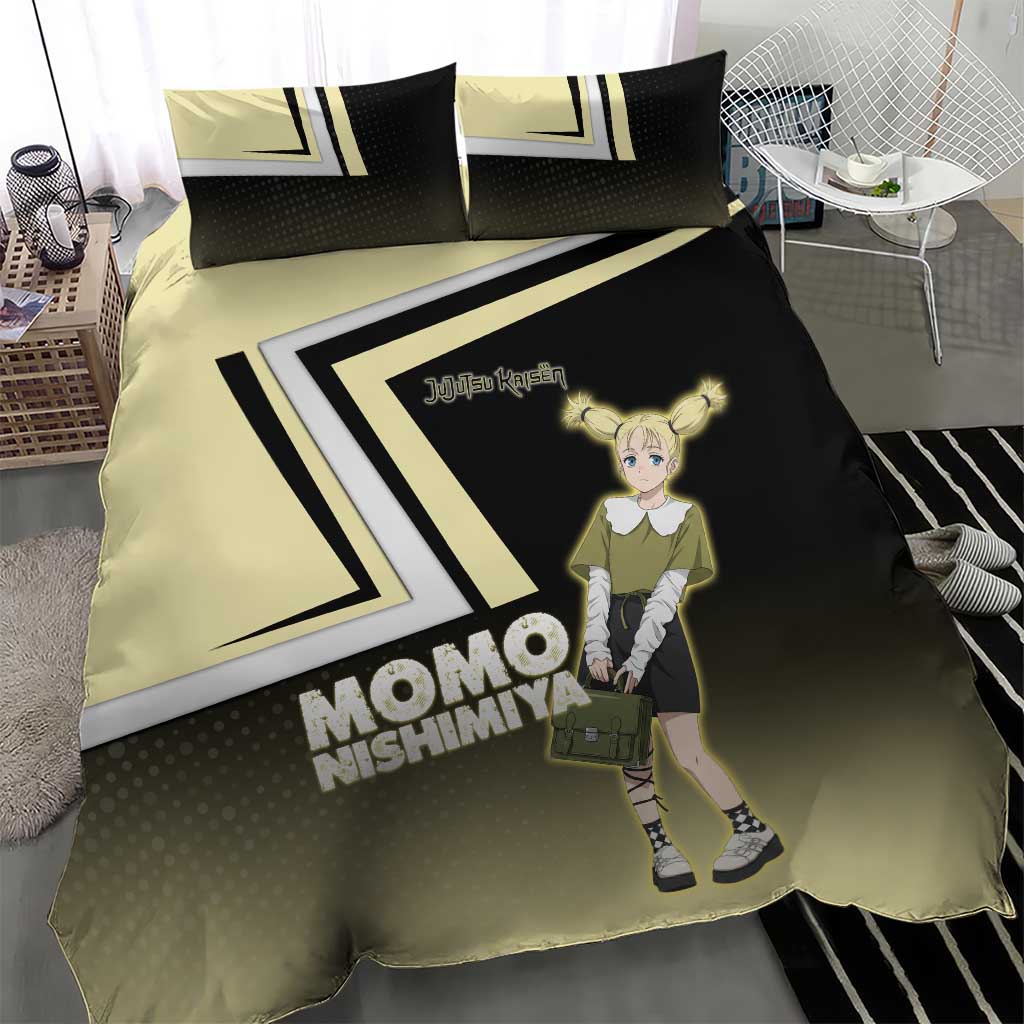Momo Nishimiya Bedding Set Soft Pastel Anime Style