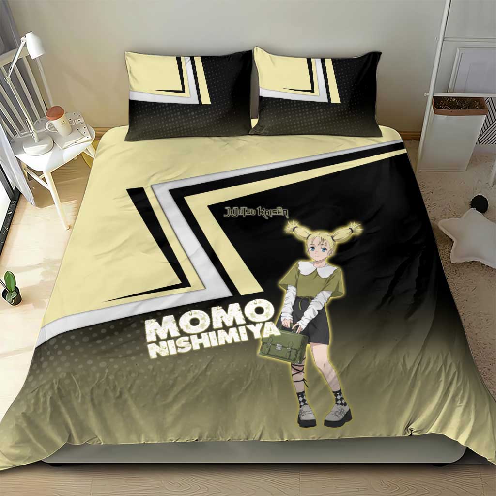 Momo Nishimiya Bedding Set Soft Pastel Anime Style