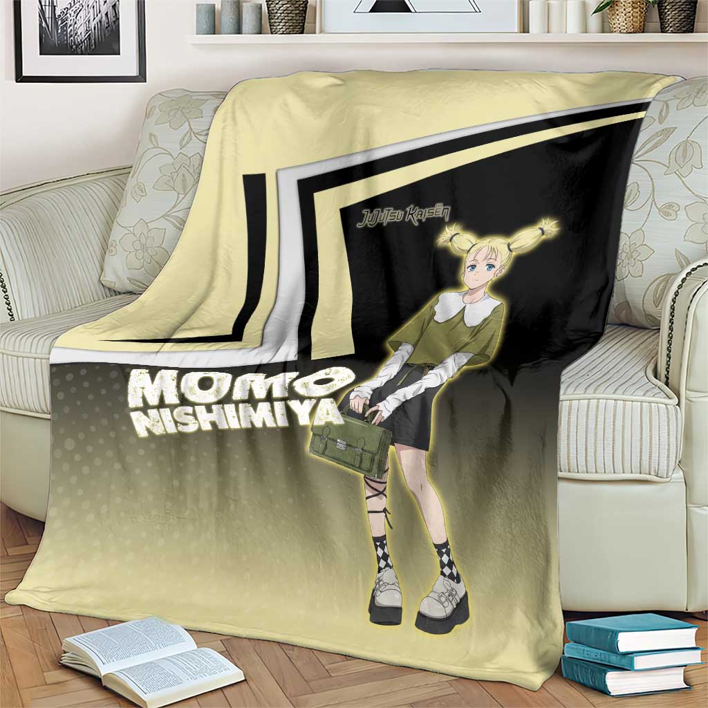 Momo Nishimiya Blanket Soft Pastel Anime Style