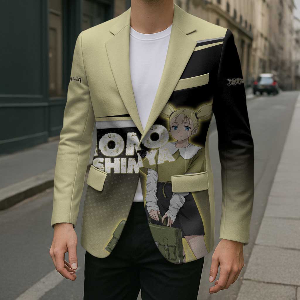 Momo Nishimiya Blazer Soft Pastel Anime Style