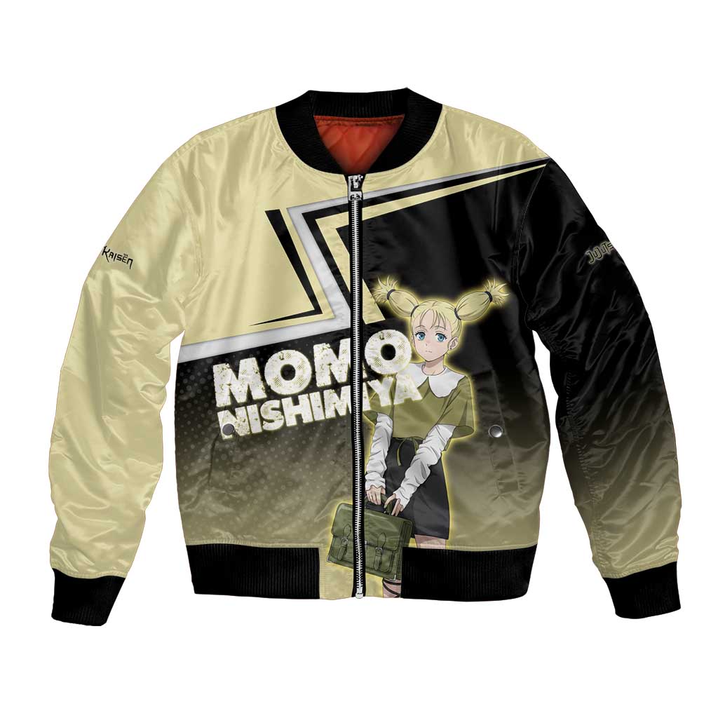 Momo Nishimiya Bomber Jacket Soft Pastel Anime Style