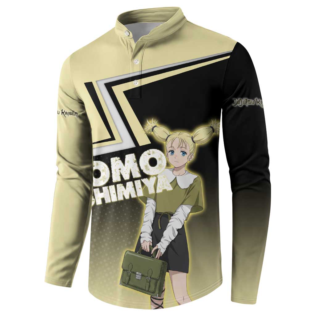 Momo Nishimiya Button Sweatshirt Soft Pastel Anime Style