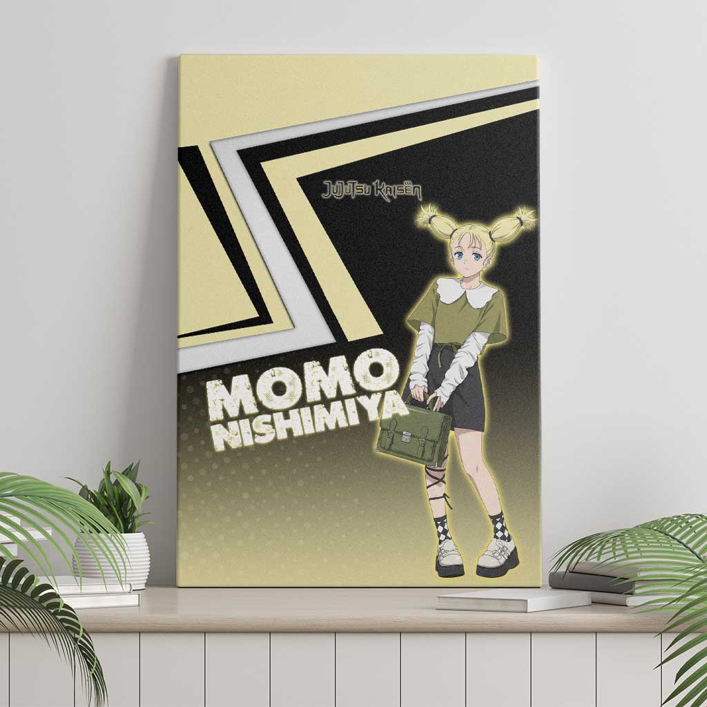 Momo Nishimiya Canvas Wall Art Soft Pastel Anime Style
