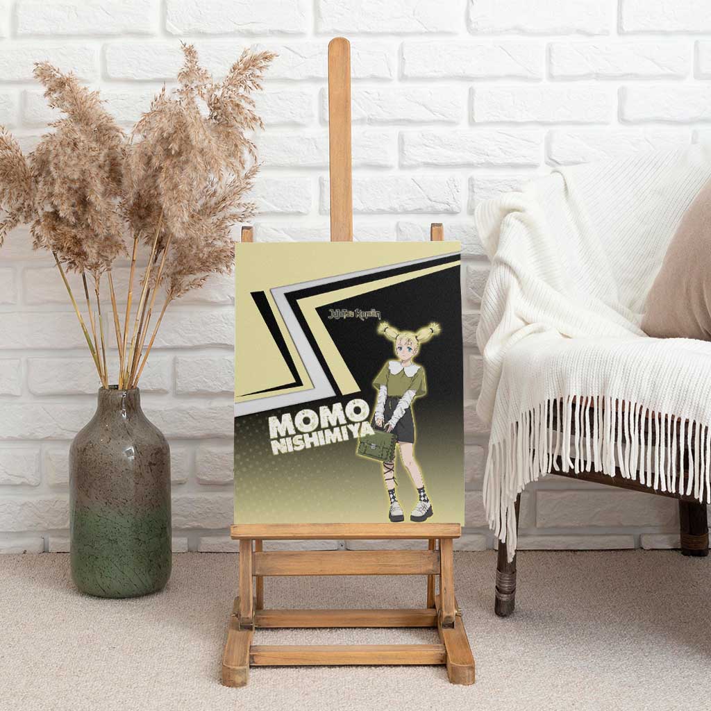Momo Nishimiya Canvas Wall Art Soft Pastel Anime Style