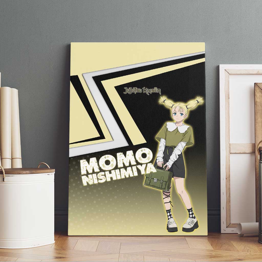 Momo Nishimiya Canvas Wall Art Soft Pastel Anime Style