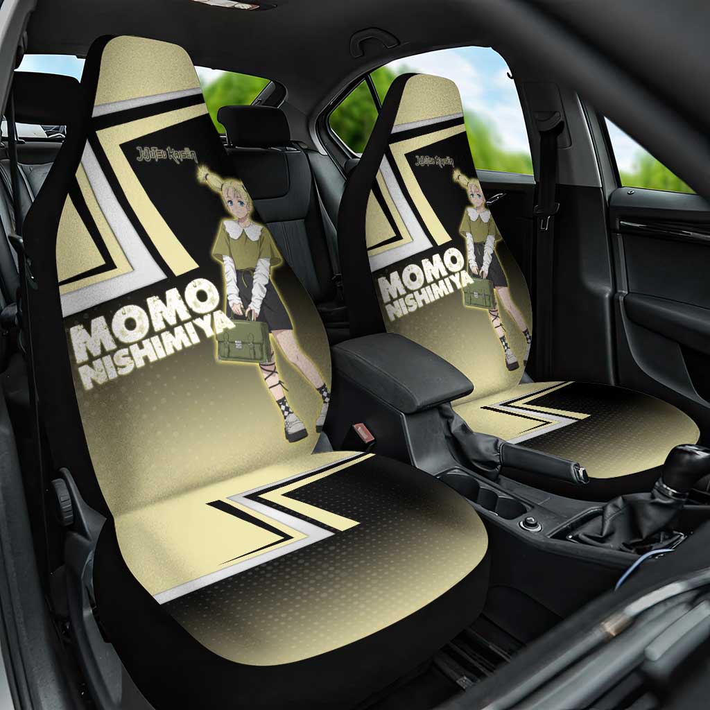 Momo Nishimiya Car Seat Cover Soft Pastel Anime Style