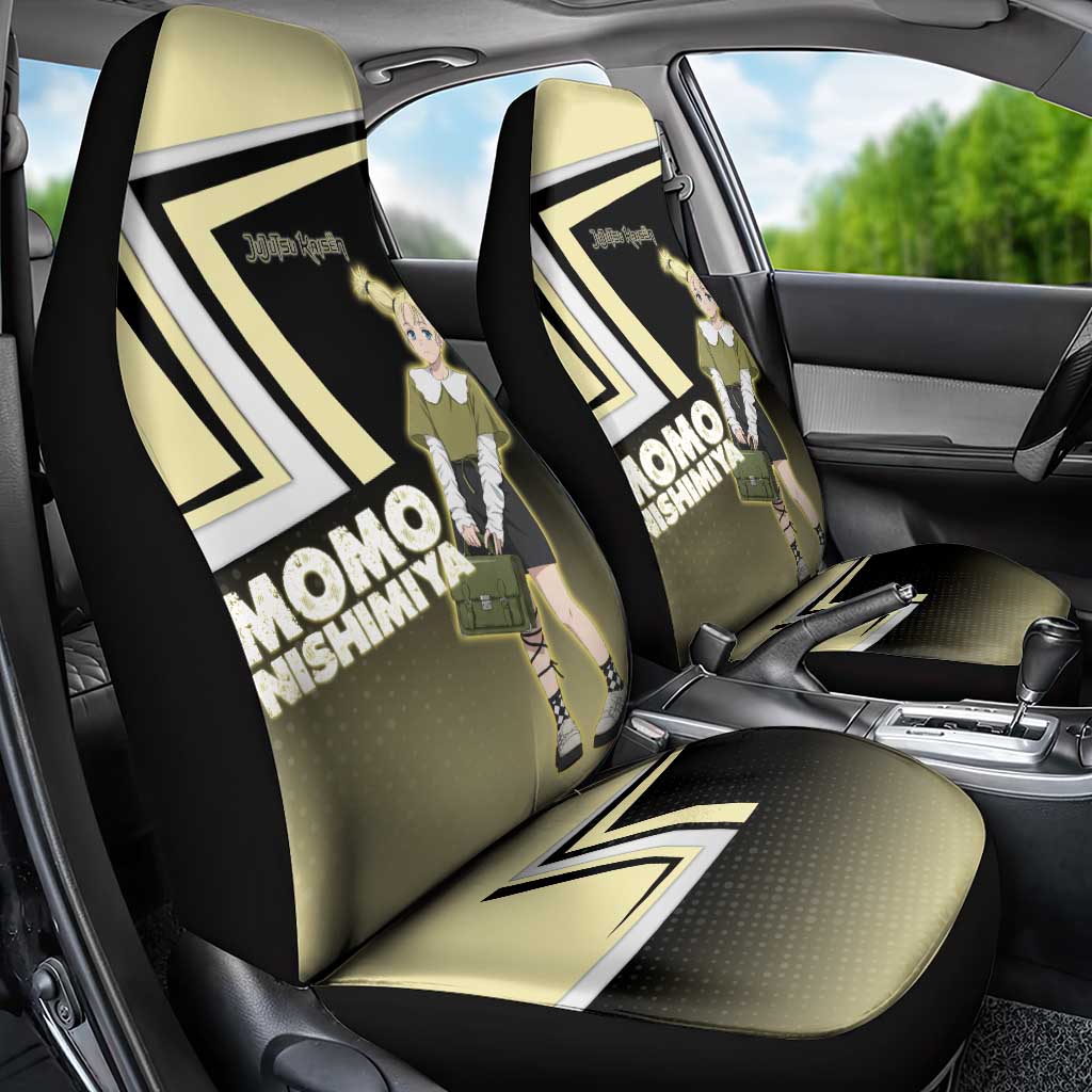 Momo Nishimiya Car Seat Cover Soft Pastel Anime Style