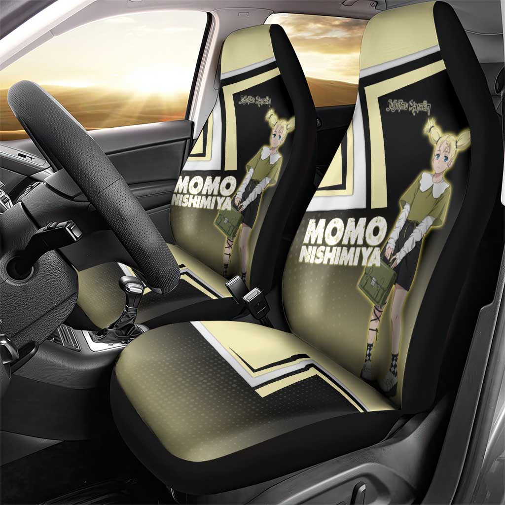 Momo Nishimiya Car Seat Cover Soft Pastel Anime Style