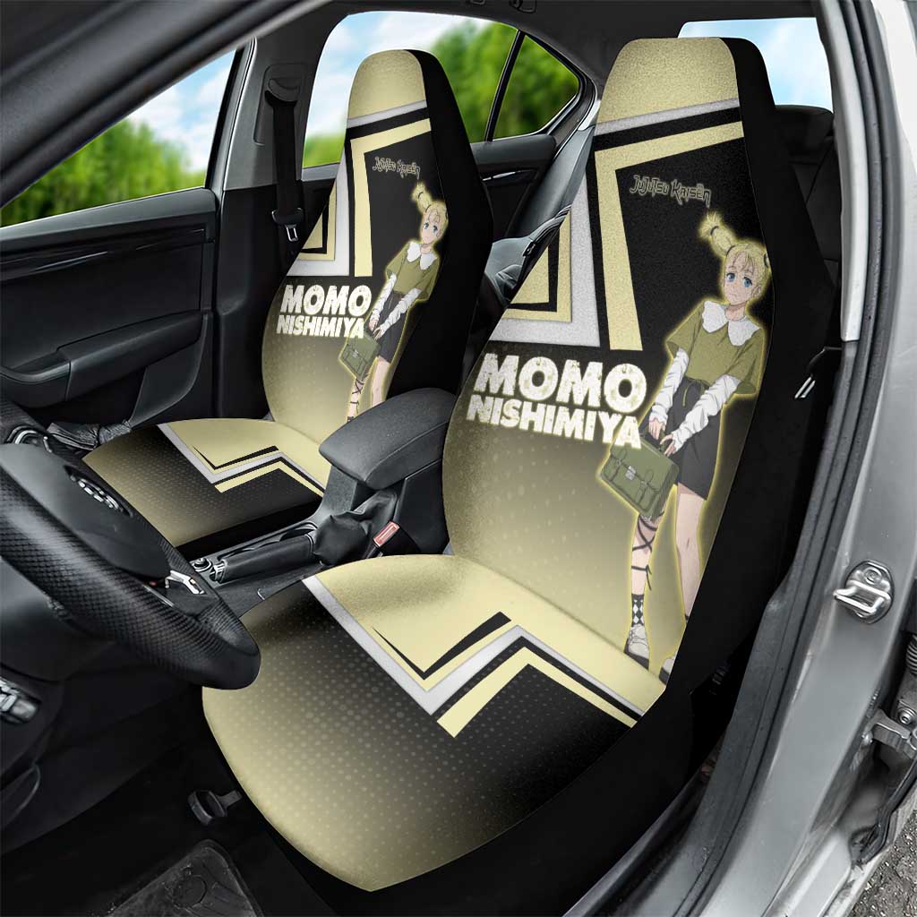 Momo Nishimiya Car Seat Cover Soft Pastel Anime Style