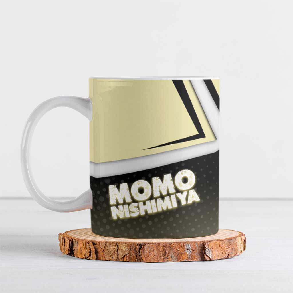 Momo Nishimiya Ceramic Mug Soft Pastel Anime Style