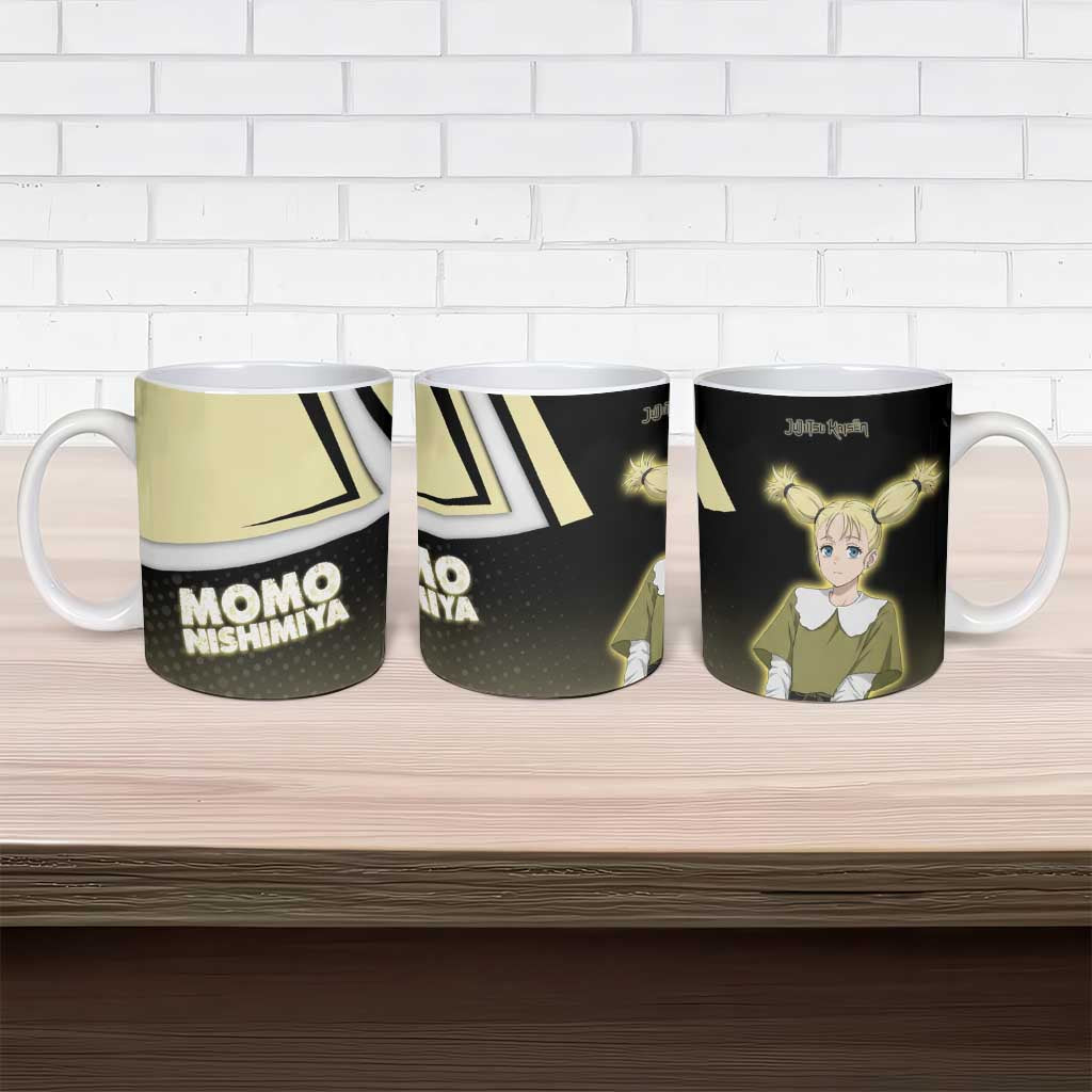 Momo Nishimiya Ceramic Mug Soft Pastel Anime Style