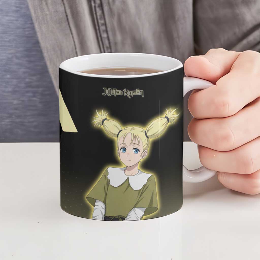 Momo Nishimiya Ceramic Mug Soft Pastel Anime Style