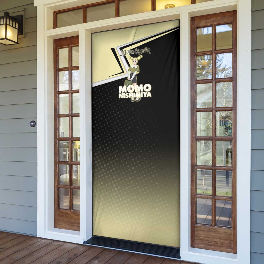Momo Nishimiya Door Cover Soft Pastel Anime Style