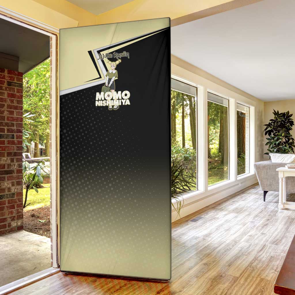 Momo Nishimiya Door Cover Soft Pastel Anime Style