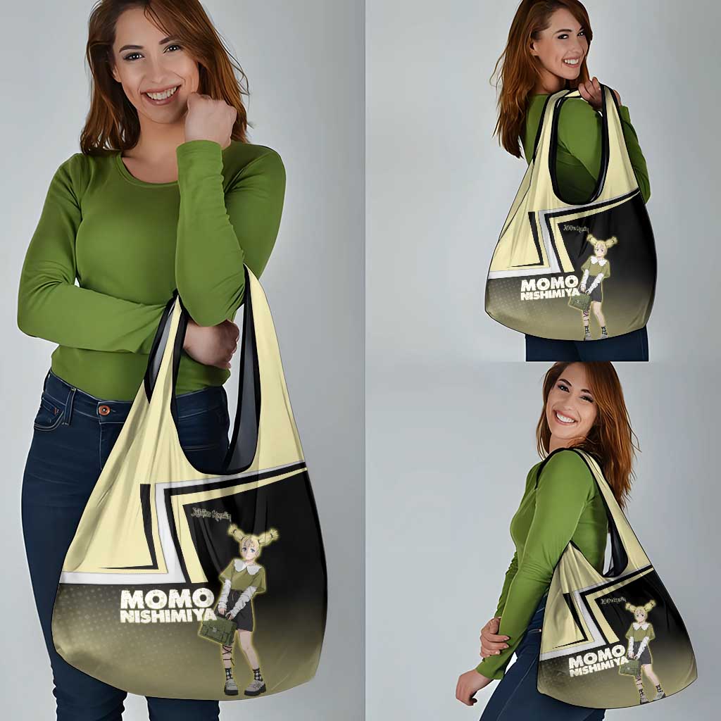 Momo Nishimiya Grocery Bag Soft Pastel Anime Style