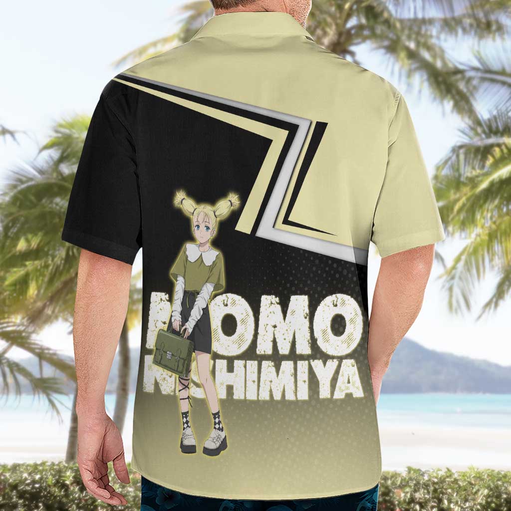 Momo Nishimiya Hawaiian Shirt Soft Pastel Anime Style