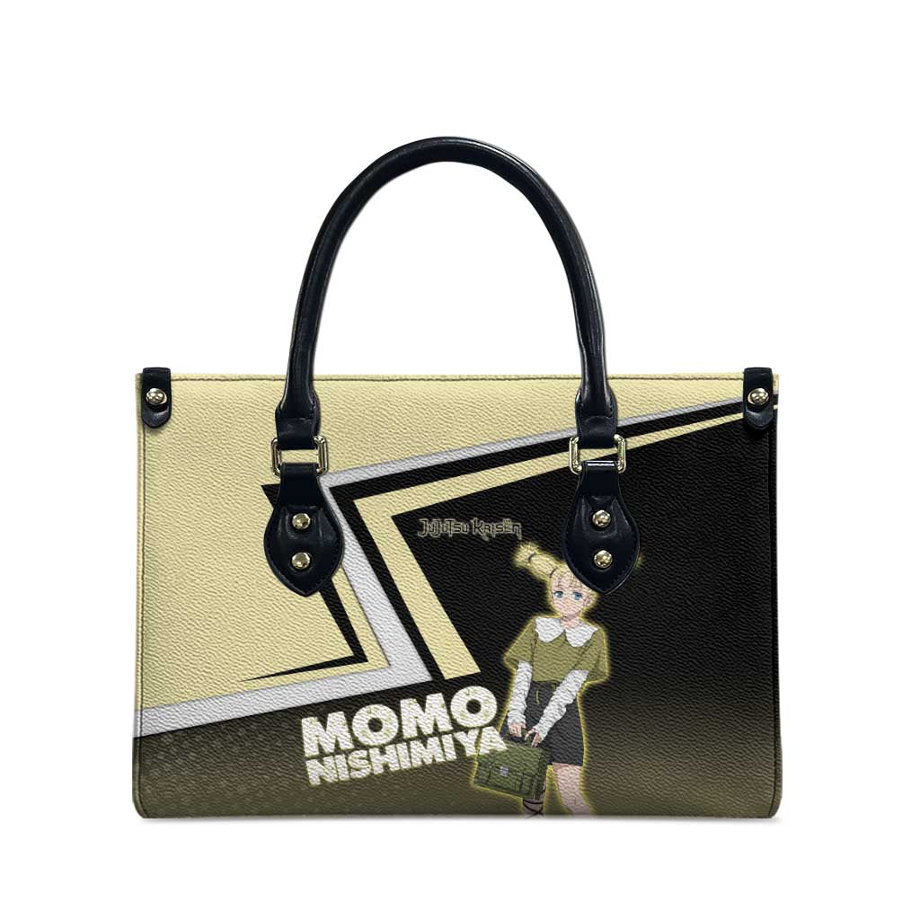 Momo Nishimiya Leather Bag Soft Pastel Anime Style