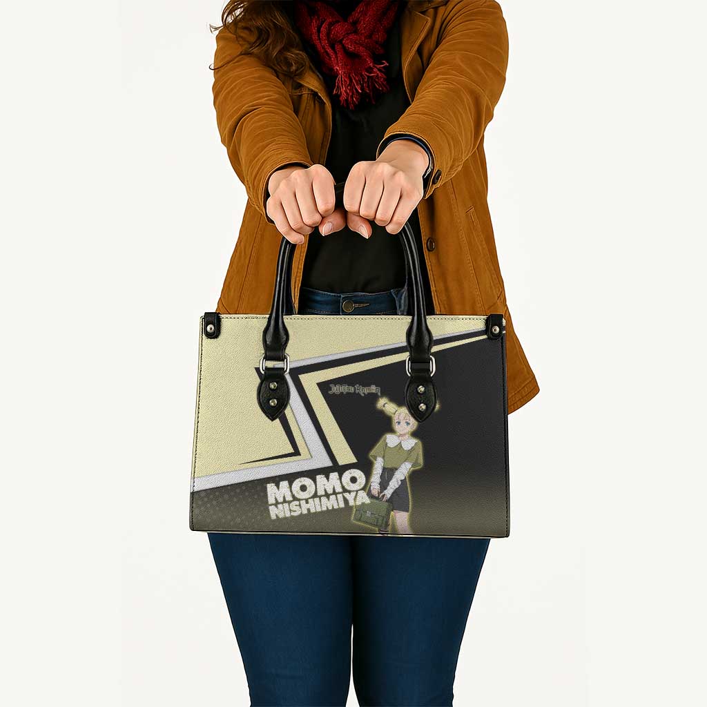 Momo Nishimiya Leather Bag Soft Pastel Anime Style