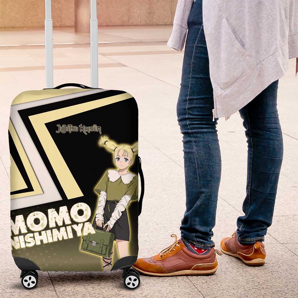 Momo Nishimiya Luggage Cover Soft Pastel Anime Style