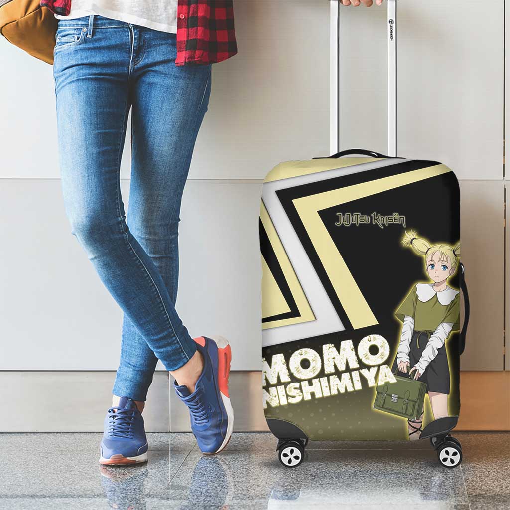 Momo Nishimiya Luggage Cover Soft Pastel Anime Style
