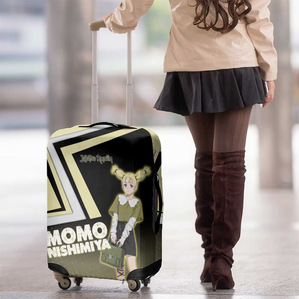 Momo Nishimiya Luggage Cover Soft Pastel Anime Style
