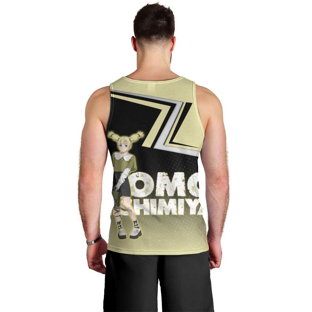 Momo Nishimiya Men Tank Top Soft Pastel Anime Style