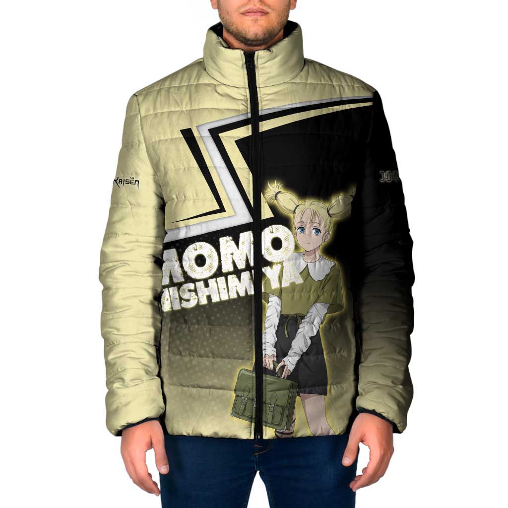 Momo Nishimiya Padded Jacket Soft Pastel Anime Style