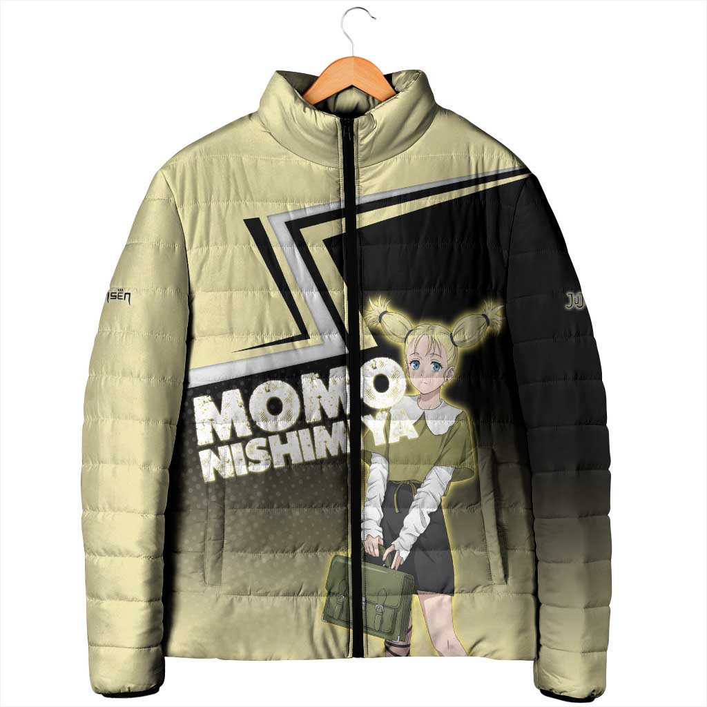 Momo Nishimiya Padded Jacket Soft Pastel Anime Style