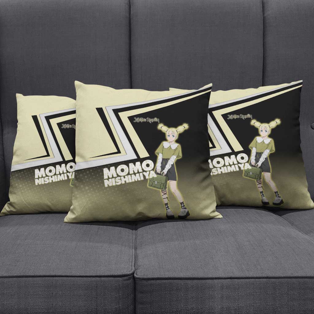 Momo Nishimiya Pillow Cover Soft Pastel Anime Style