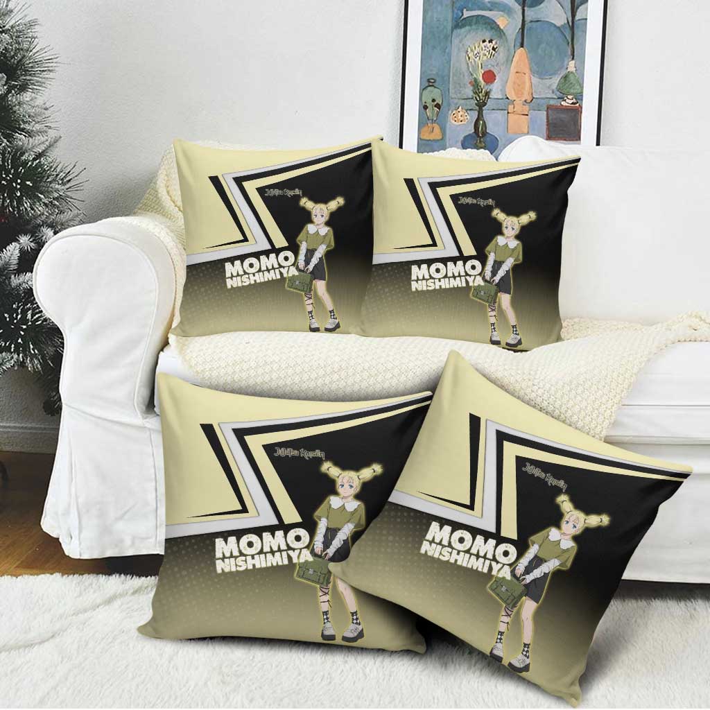 Momo Nishimiya Pillow Cover Soft Pastel Anime Style