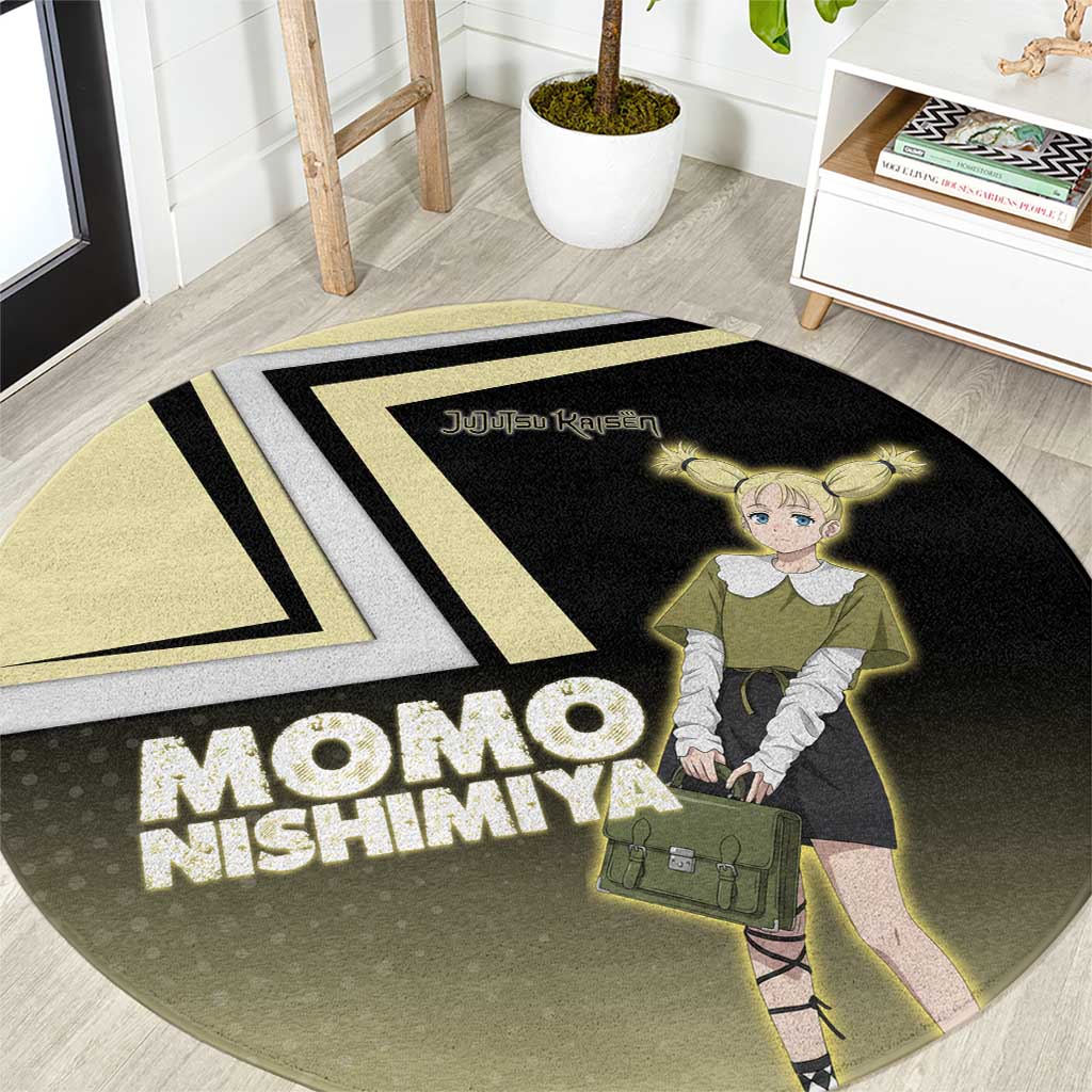 Momo Nishimiya Round Carpet Soft Pastel Anime Style